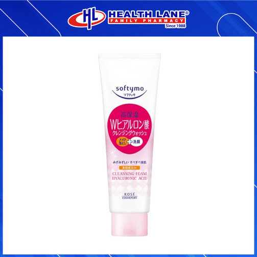 KOSE COSMEPORT SOFTYMO CLEANSING BERBUIH HYALURONIC ACID (190G)